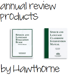 SLP Annual Review Tool Kit!
