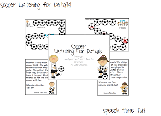 Soccer Listening For Details!