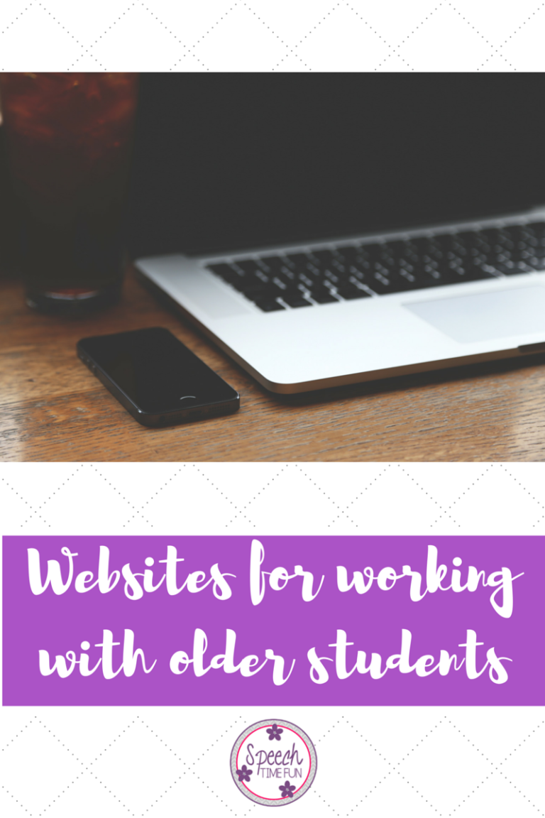 Websites For Working With Older Students
