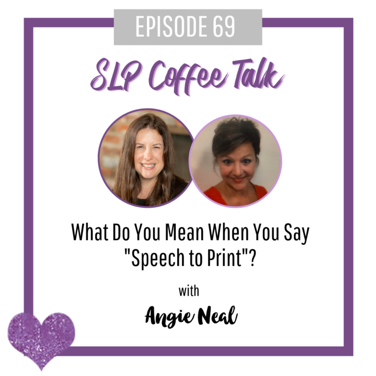 What Do You Mean When You Say "Speech to Print"? with Angie Neal