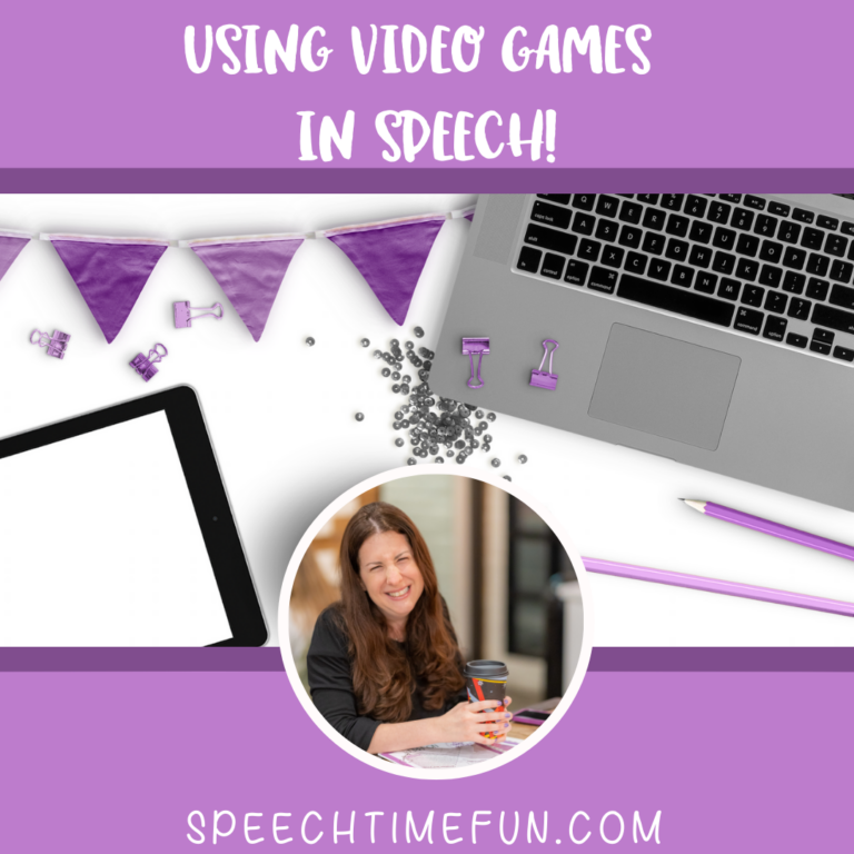 3 Ways to Use Video Games in Speech!