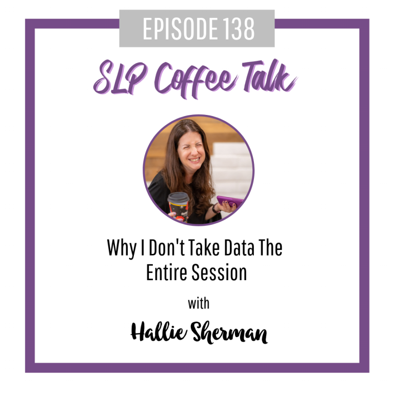 Why I Don't Take Data The Entire Session