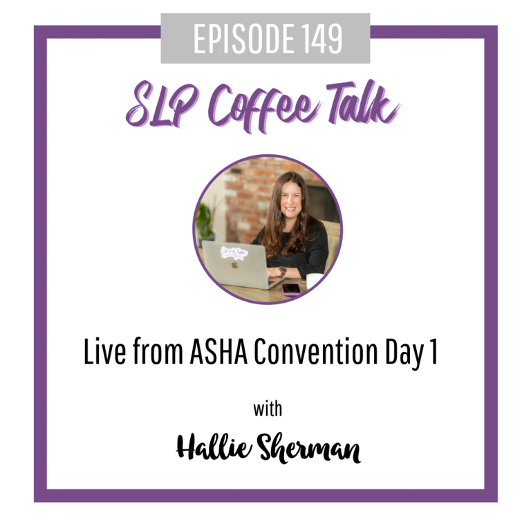 Live from ASHA Convention Day 1