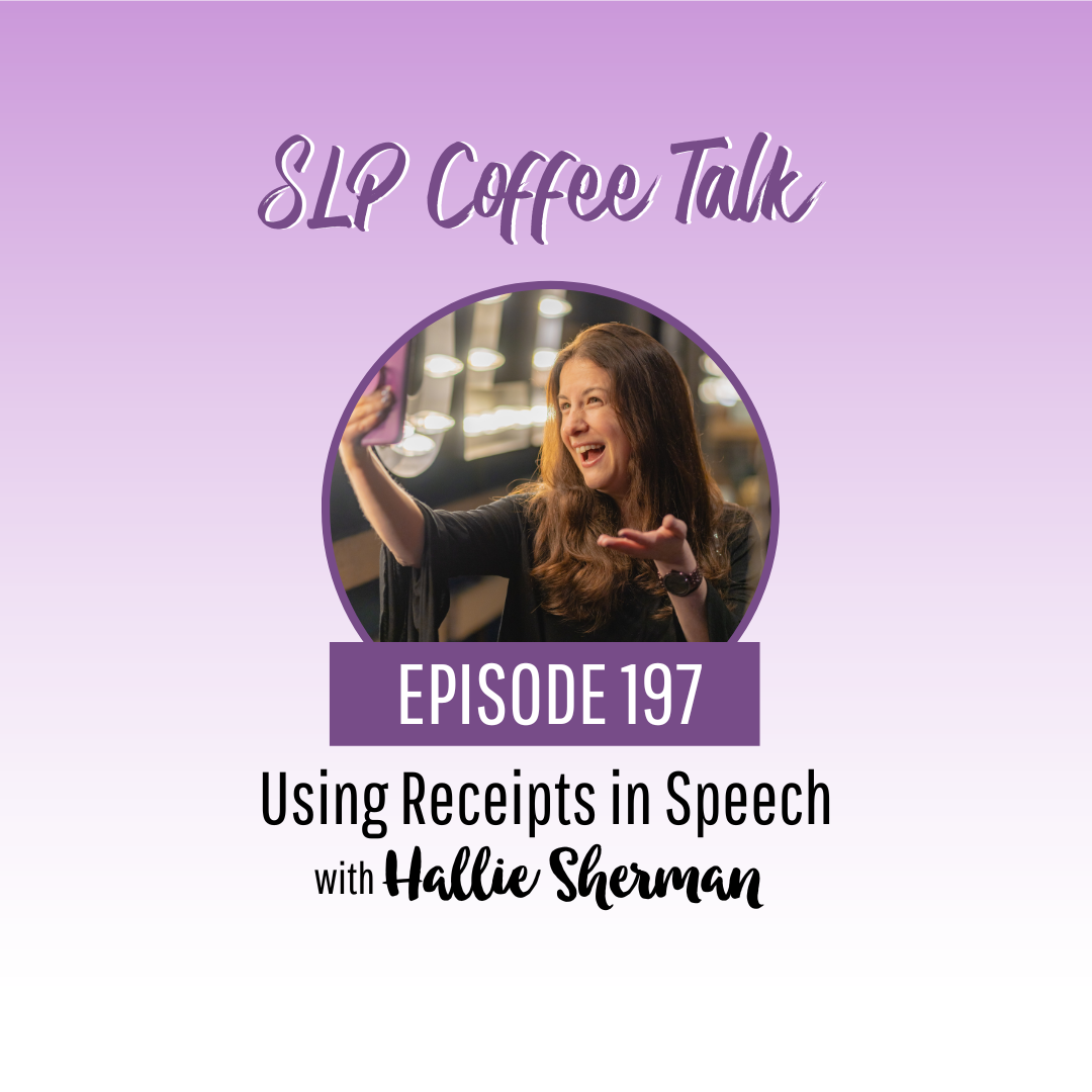 Using Receipts in Speech