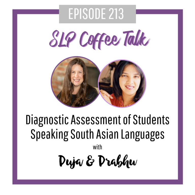 Diagnostic Assessment of Students Speaking South Asian Languages with Puja & Prabhu