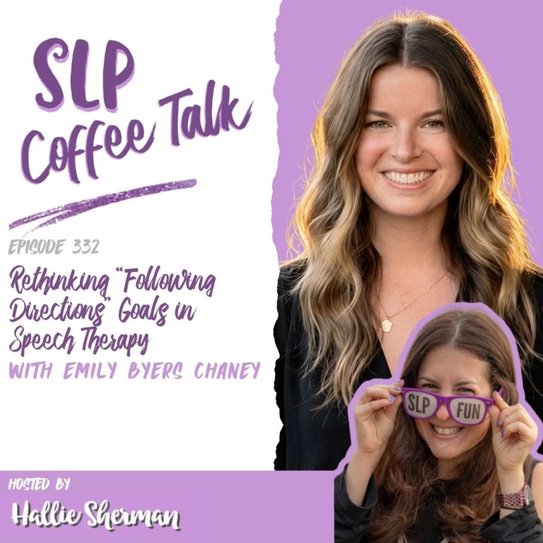 332: Rethinking “Following Directions” Goals in Speech Therapy